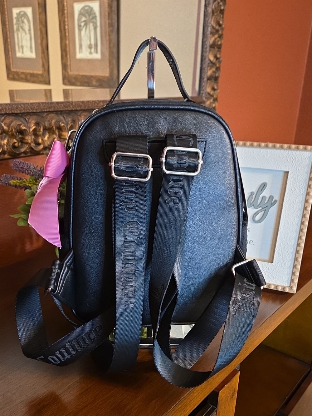Juicy Couture Girlie Royalty Medium Backpack NWT - Picture 3 of 15